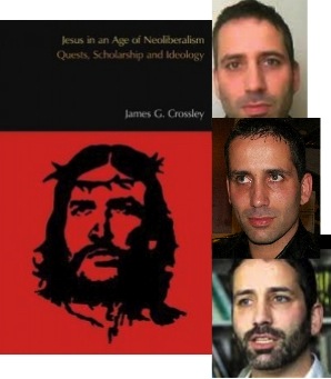 Crossley's portrait as a Che Guevara Jesus crucified?