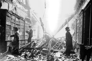 London Library after the Blitz