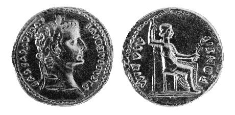Roman Coin: Tiberius Caesar