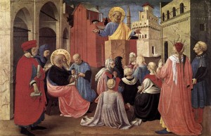 Fra_Angelico_-_St_Peter_Preaching_in_the_Presence_of_St_Mark_-_WGA00464