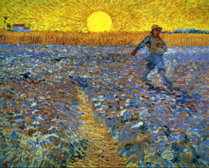 Van Gogh: Sower, 1888