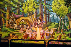 Disney - Snow White And Seven Dwarfs Mural
