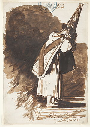 Inquisition condemned (Francisco de Goya).