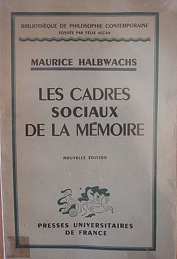 Couverture du livre de Maurice Halbwachs, Les ...