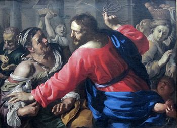Christ Cleansing the Temple, c 1655 (J. Paul G...