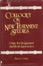 Colloquy on New Testament Studies, Mercer Univ Press (1983)