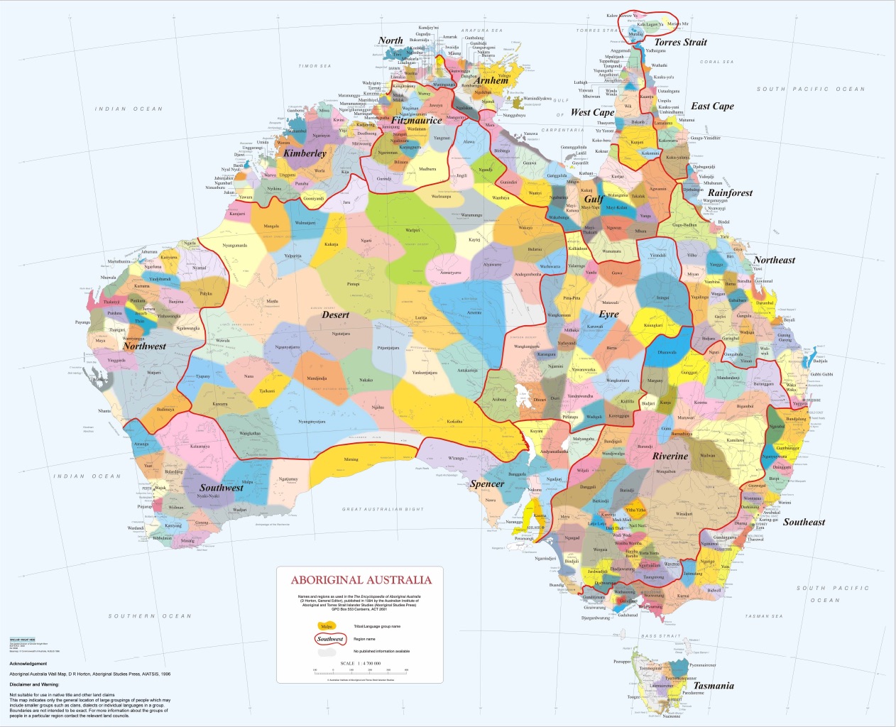 Interactive Aboriginal Languages Map